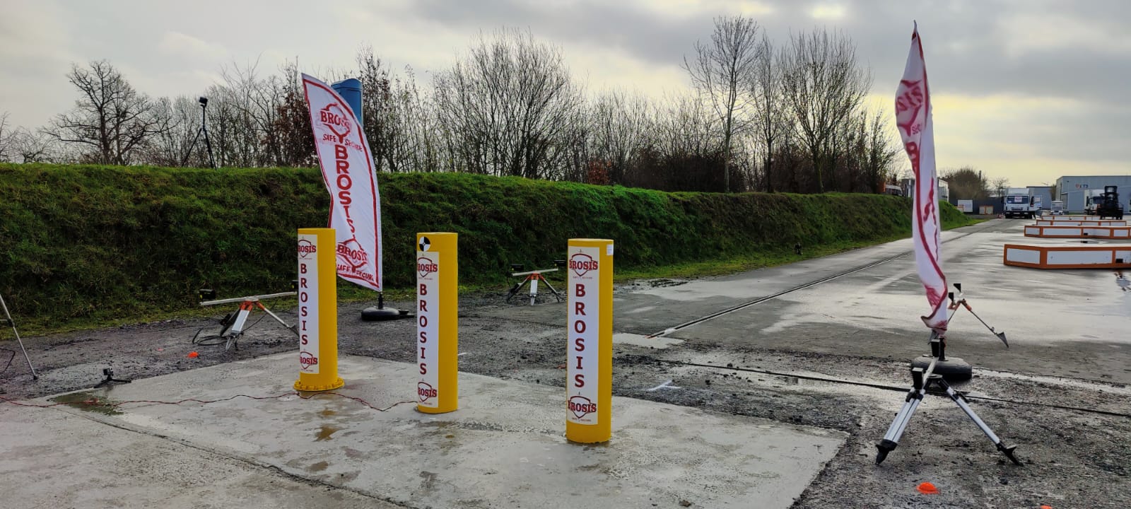 FORCE B12-250 (K12 Crash Rated Fixed bollards) manufacturers exporters in India Punjab Ludhiana
